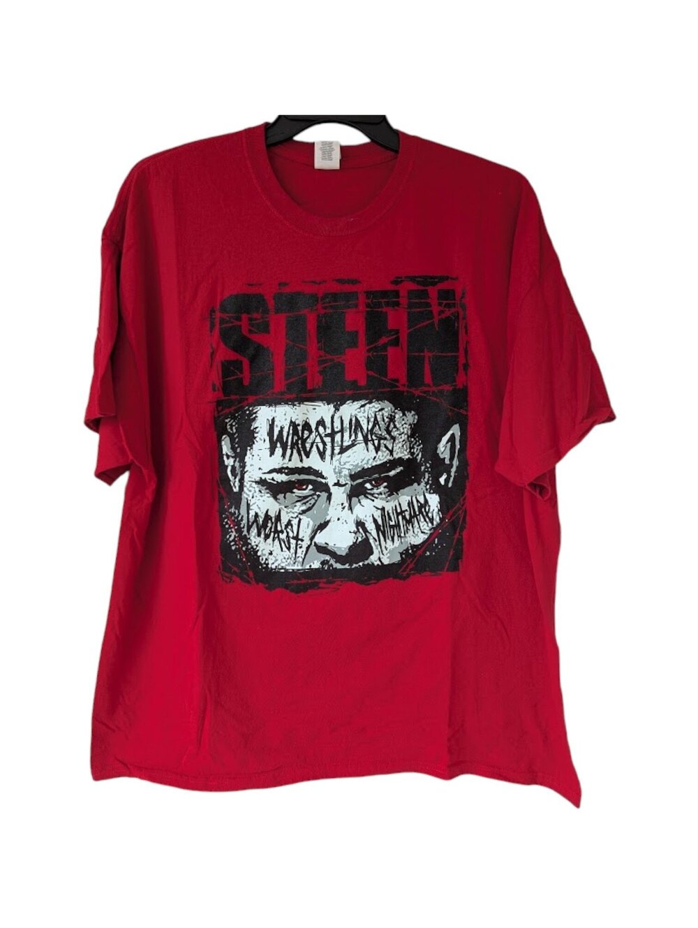 Vintage Kevin Steen Shirt 2XL Black Wrestling Worst Nightmare Kevin Owens Gildan